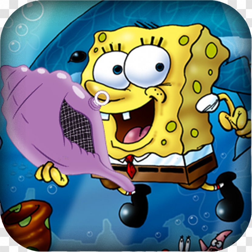 SpongeBob SquarePants Work Of Art Cartoon - Game - Conch Transparent PNG