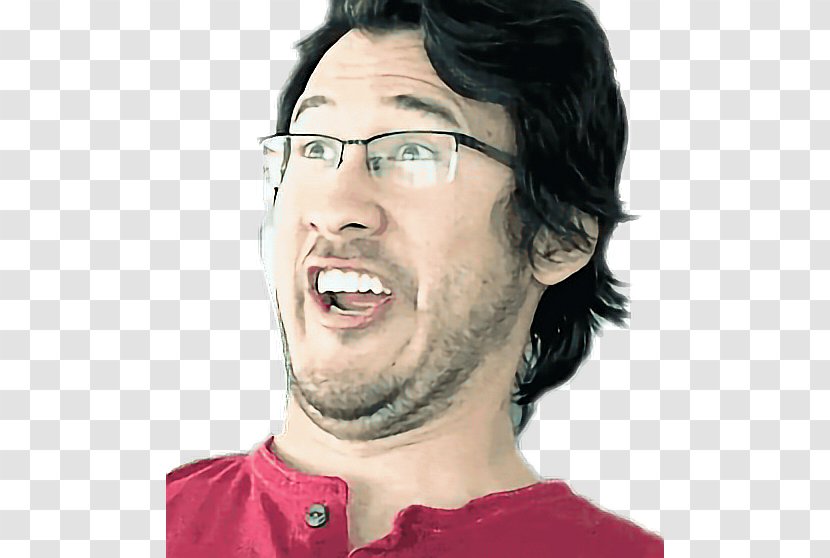 Markiplier YouTuber Funny Face - Ear - Double Chin Transparent PNG