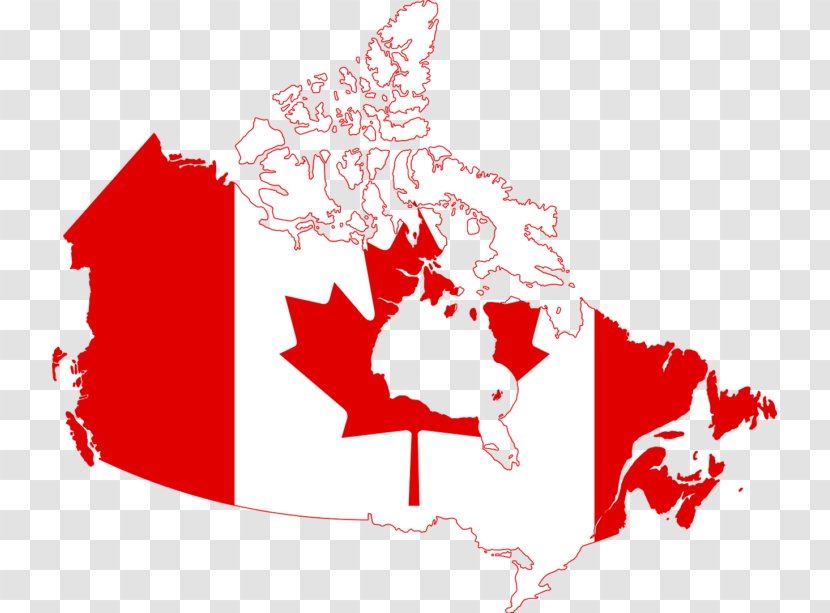 Flag Of Canada Map National - File Negara Transparent PNG