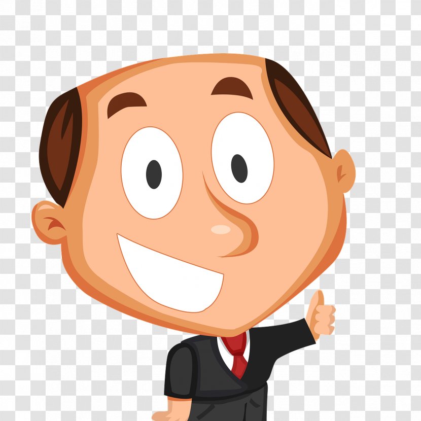 Cartoon Businessperson Clip Art - Emotion - Businessman Transparent PNG