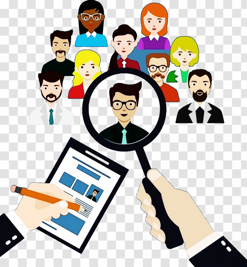 People Cartoon Sharing Team White-collar Worker Transparent PNG