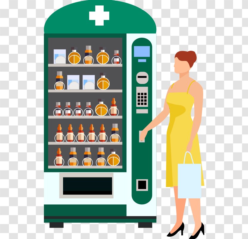 Vending Machines Drink Diens Image - Machine Transparent PNG