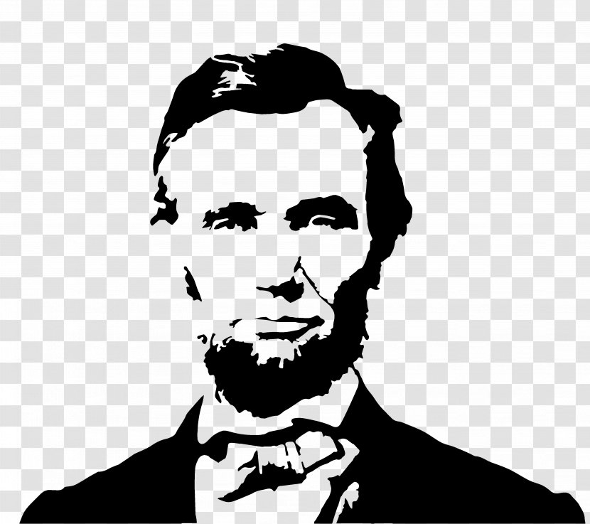 First Inauguration Of Abraham Lincoln Memorial T-shirt President The United States - Monochrome Transparent PNG