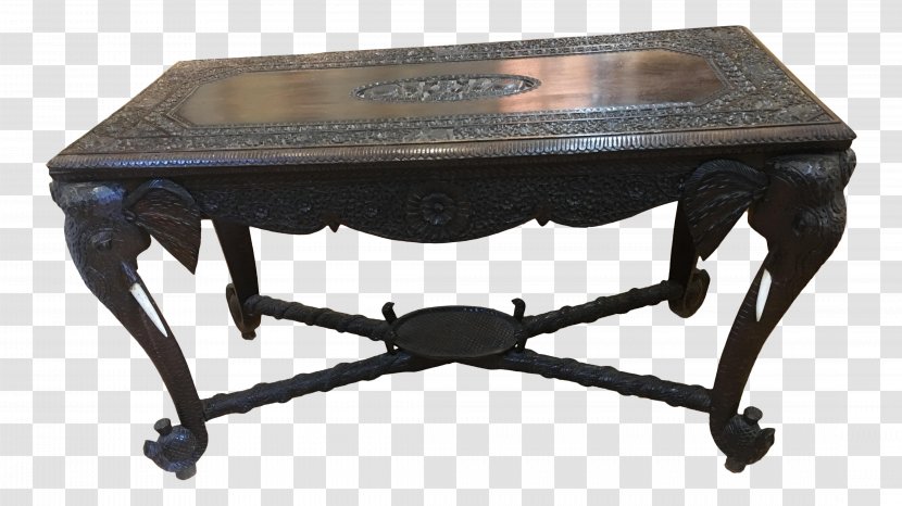 Coffee Tables Anglo-Indian Furniture - End Table - Antique Transparent PNG