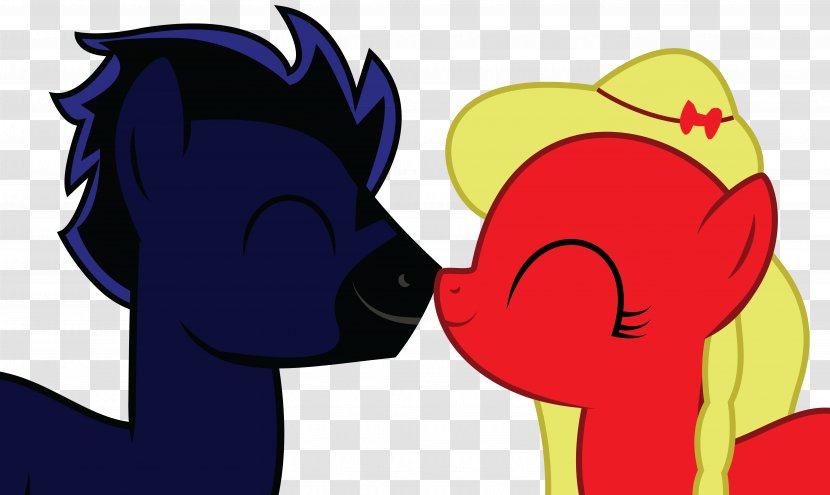 Horse Mammal Dog Snout Pony - Heart - Love At First Sight Transparent PNG