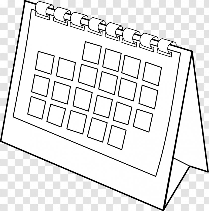 Calendar Clip Art - Drawing - Calendario Transparent PNG
