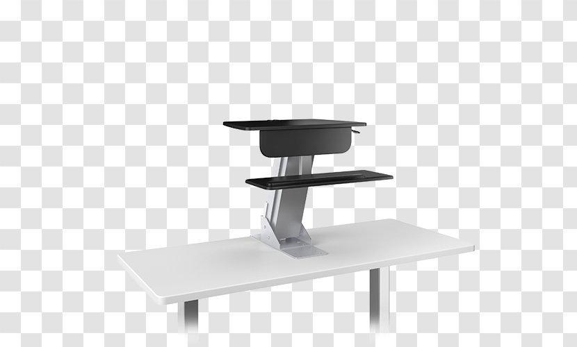 Computer Keyboard Sit-stand Desk Workstation Standing - Apple Adjustable - Human Factors And Ergonomics Transparent PNG