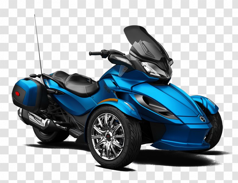 Can-Am Motorcycles BRP Spyder Roadster All Seasons Powersports Motorized Tricycle - Sports Car - Motorcycle Transparent PNG