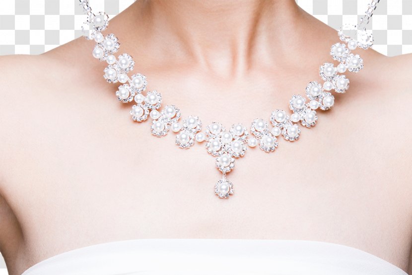Necklace Antib Or Jewellery Diamond Stock Photography - Portrait Transparent PNG