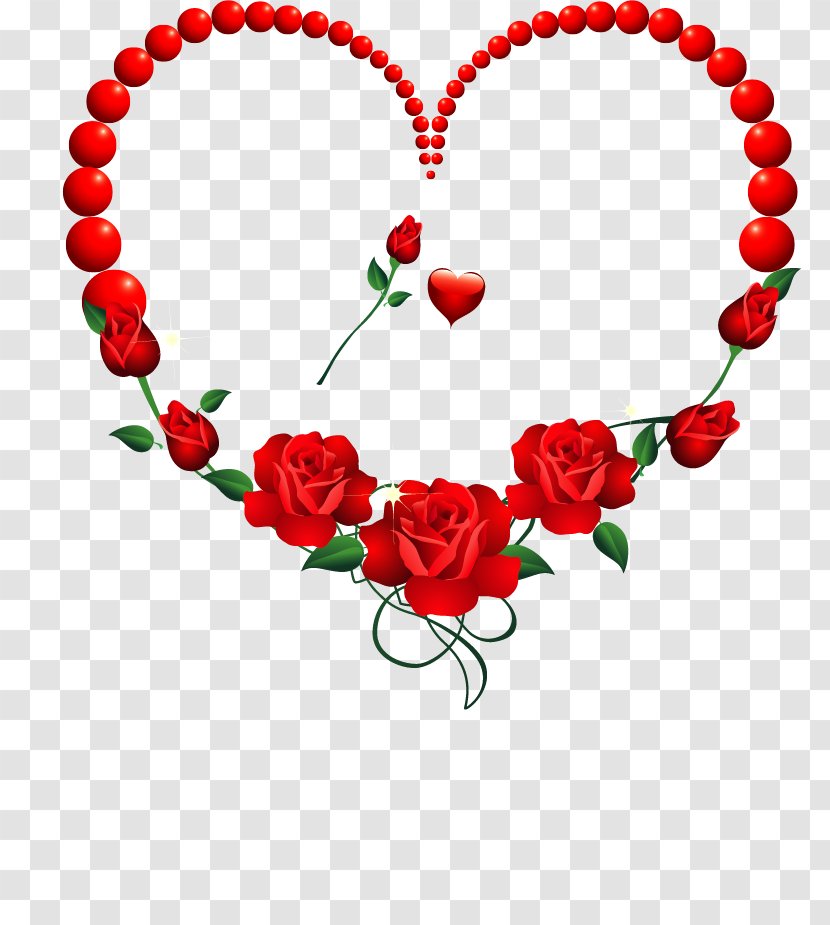 Garden Roses Valentine's Day Flower Bouquet Clip Art Transparent PNG