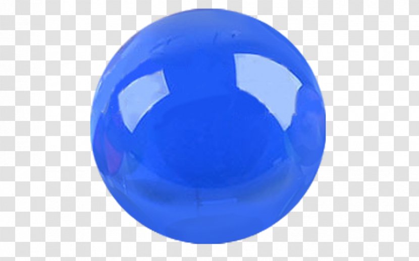 Sphere Cobalt Blue Color Solid - Electric - Glass Ball Transparent PNG