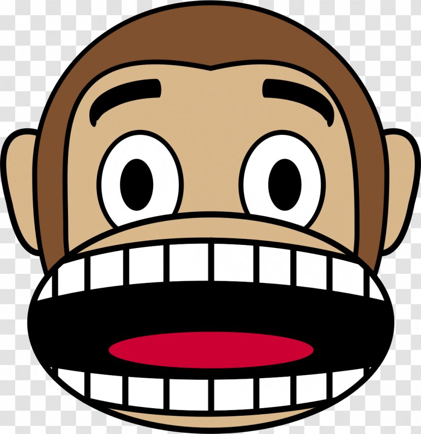 Monkey Ape Emoji Japanese Macaque Clip Art - Annoyance - Angry Transparent PNG