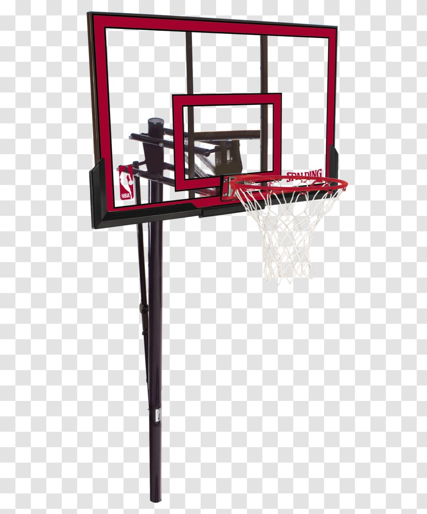 Backboard Spalding Basketball Court Sport - Rebound - Goal Transparent PNG