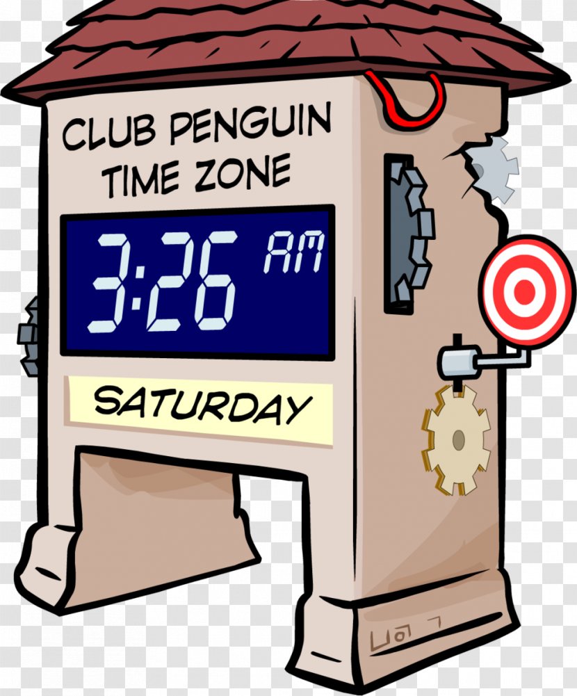 Club Penguin Wikia Clock Tower - Number Transparent PNG