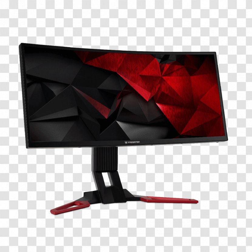 Predator X34 Curved Gaming Monitor 21:9 Aspect Ratio Computer Monitors Acer XB1 Z301C Transparent PNG
