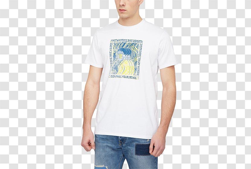 T-shirt T Shirt Quiksilver Clothing Sleeve - Shoulder - Denim White Transparent PNG