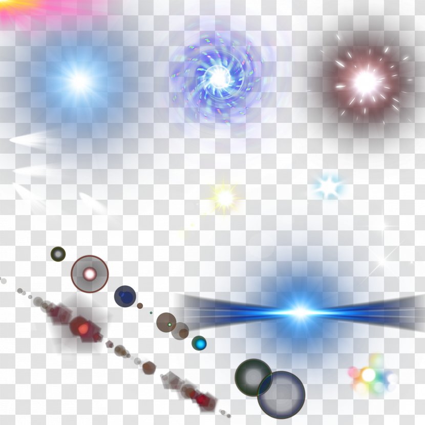 Light Luminous Efficacy Circle - Purple - Stars Flash Spiral Effect PSD Transparent PNG