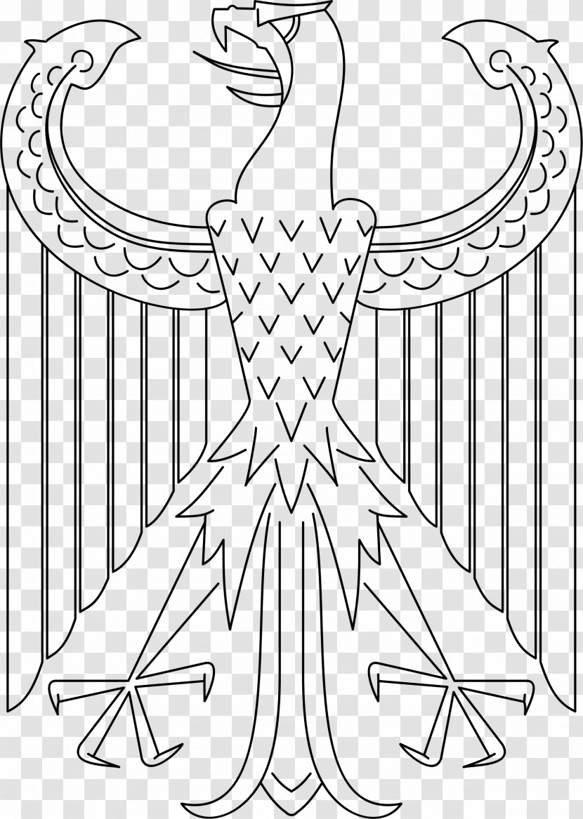 Coat Of Arms Germany German Empire Flag Eagle - Wing - Imperial Clipart Transparent PNG