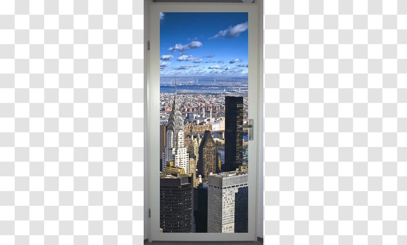 Chrysler Building Window Picture Frames Display Advertising Multimedia - New York Poster Transparent PNG