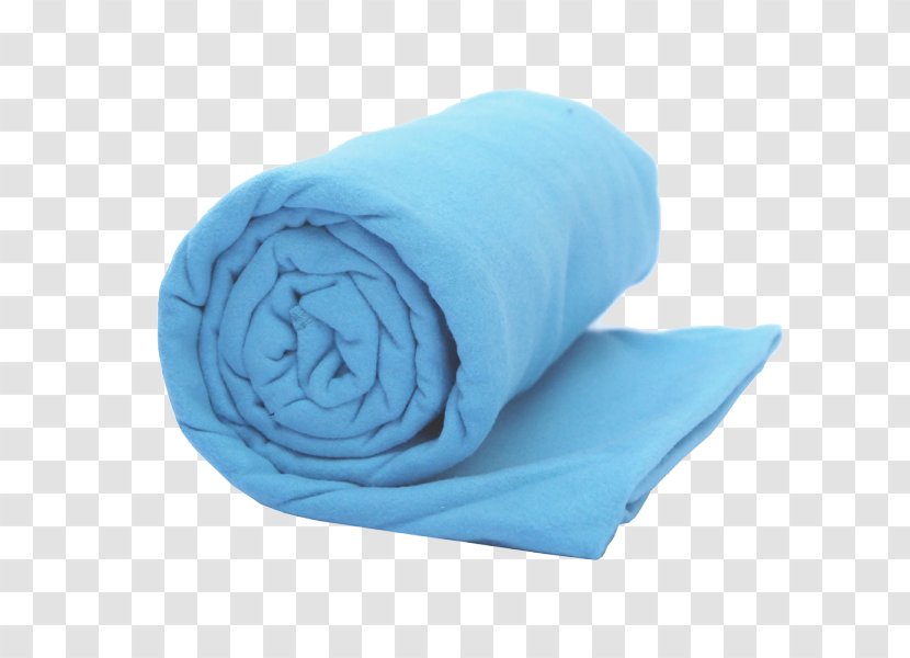 Quick-Dry Travel Towel Blue 90x40 Cm Green Microfiber Product - Outdoor Tourism Transparent PNG