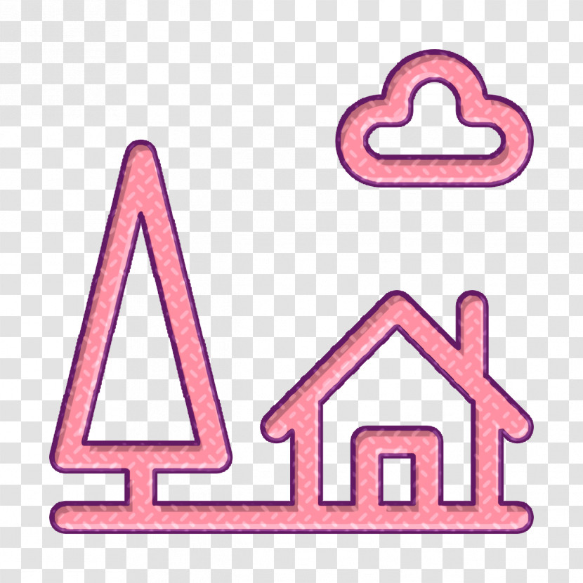 Architecture And City Icon House Icon Landscapes Icon Transparent PNG