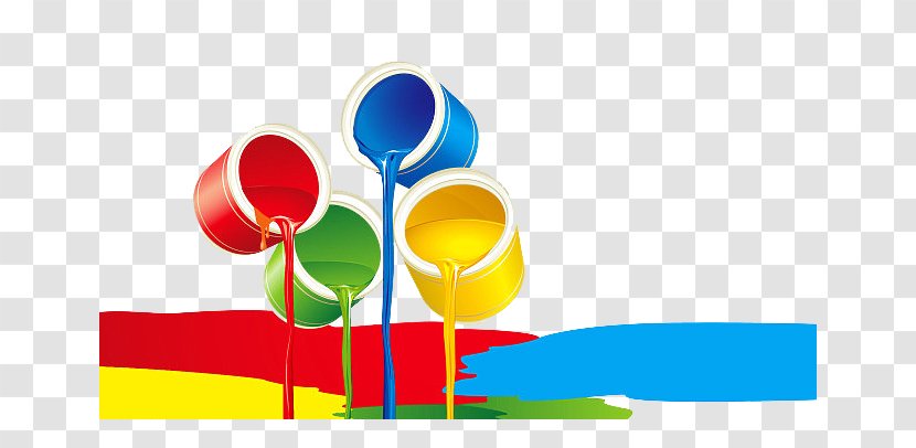 Asian Paints Ltd Color Pigment Industry - Chemical - Colorful Paint Bucket Transparent PNG