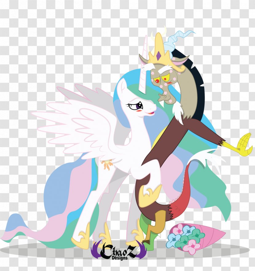 Pony Princess Celestia DeviantArt Equestria Image - Frame - Discord Pink Transparent PNG