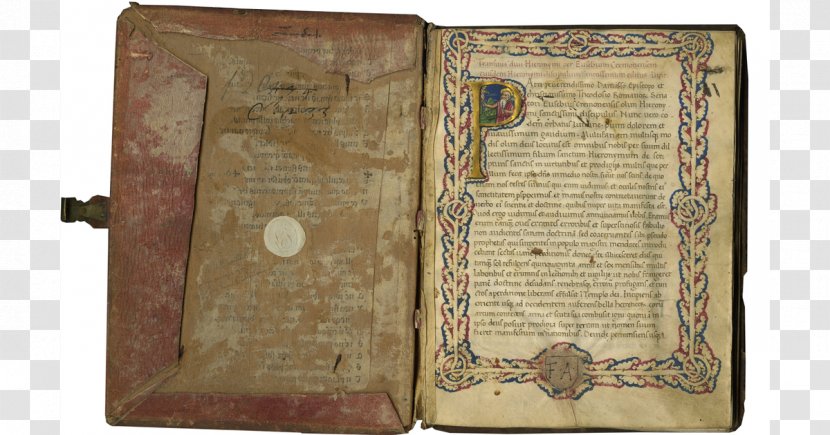 Illuminated Manuscript Book Renaissance Roman Breviary Transparent PNG