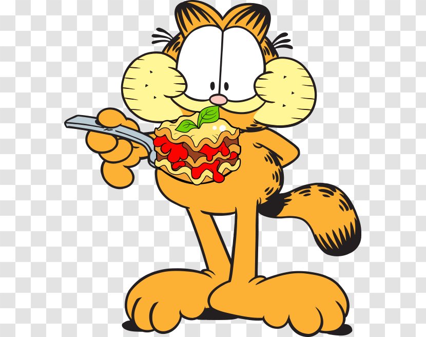 Garfield's Bingo Alt Attribute Lasagne Cat - Organism - Garfield Minus Transparent PNG