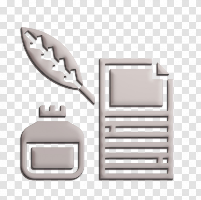 Quill Icon STEM Icon Ink Icon Transparent PNG