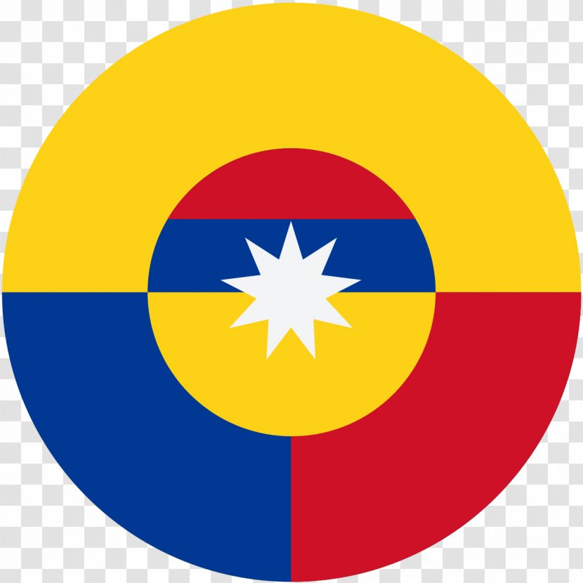 Colombian Air Force Military Aircraft Insignia Roundel - Symbol - Colombia Transparent PNG