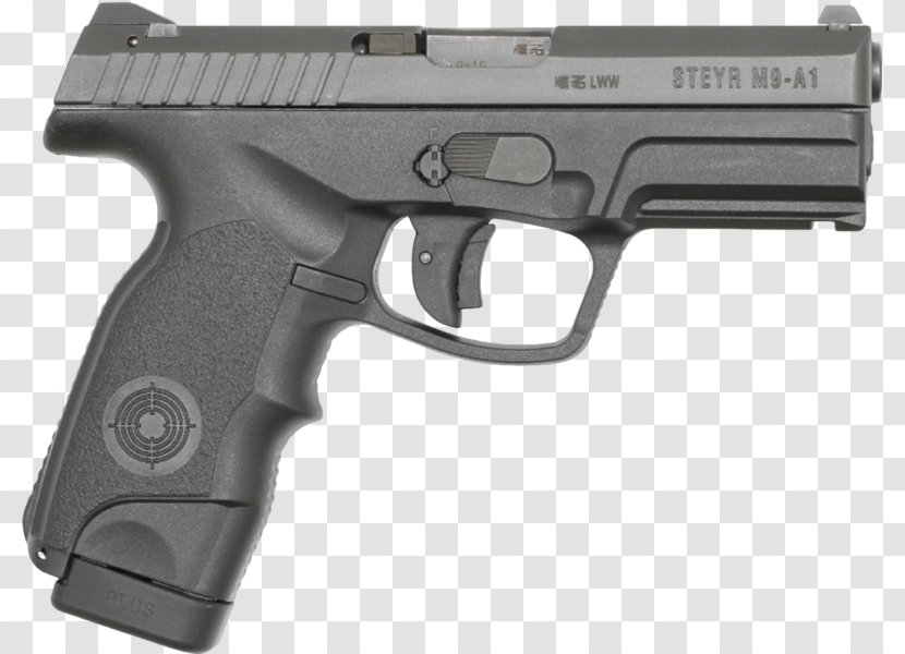 Beretta M9 Steyr Mannlicher Firearm Semi-automatic Pistol - Tree - Handgun Transparent PNG