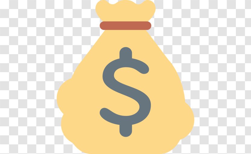 Emojipedia Money Bag Payment - Sms - Emoji Transparent PNG