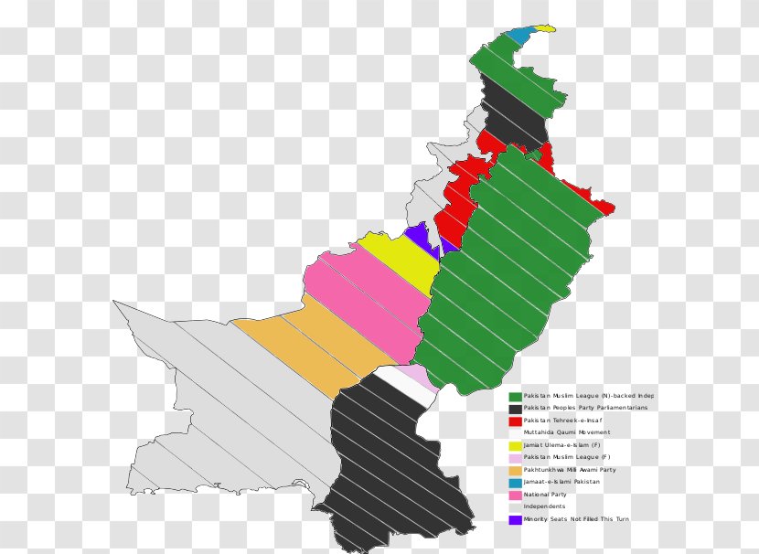 Pakistani Senate Election, 2018 2015 Map Province - Blank Transparent PNG