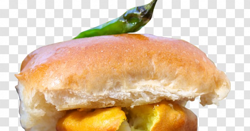 Chutney Vada Pav Biryani Street Food - Garlic Transparent PNG