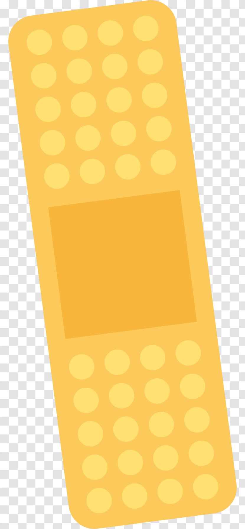 Yellow Adhesive Bandage Computer File - Tree - Band Aid Transparent PNG