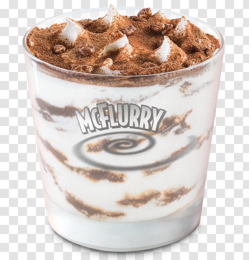 McFlurry Nasi Lemak Sundae Milo Frozen Dessert - Irish Cream - Chocolate Brownie Transparent PNG