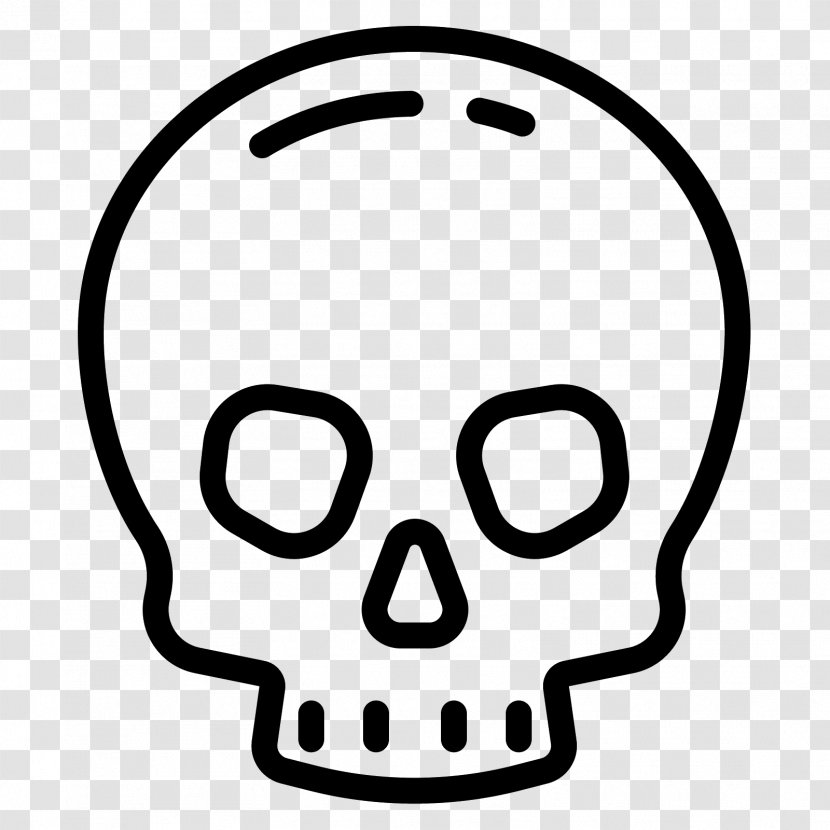 Skull Anatomy Clip Art - Head Transparent PNG