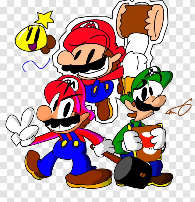 Mario & Luigi: Paper Jam Superstar Saga - Recreation - Luigi Transparent PNG