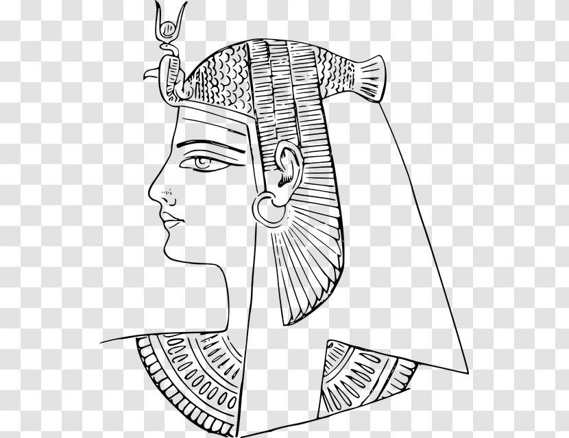 Ancient Egypt Coloring Book Egyptian Mythology - Silhouette Transparent PNG