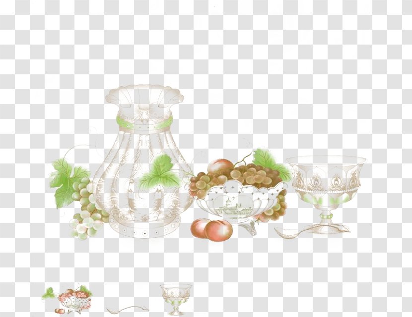 Table-glass Vase Transparency And Translucency Bottle - Quartz - Transparent Glass Container Transparent PNG