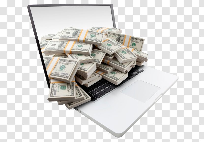 Money Laptop Market Shreeji Krupa Profit - Cash Transparent PNG