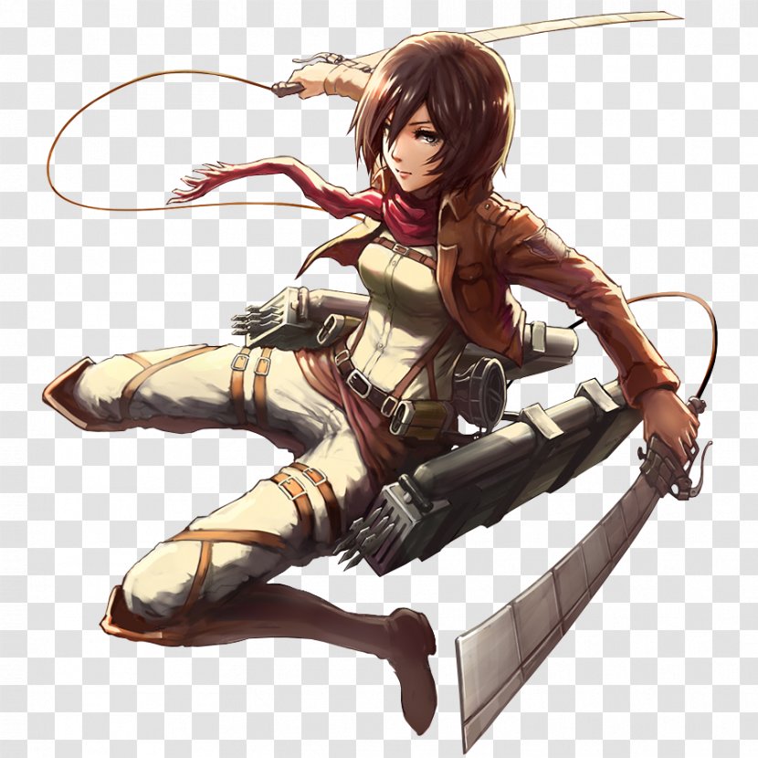 Mikasa Ackerman Eren Yeager Attack On Titan Fan Art - Heart - Being Beat Up By Roommates Transparent PNG