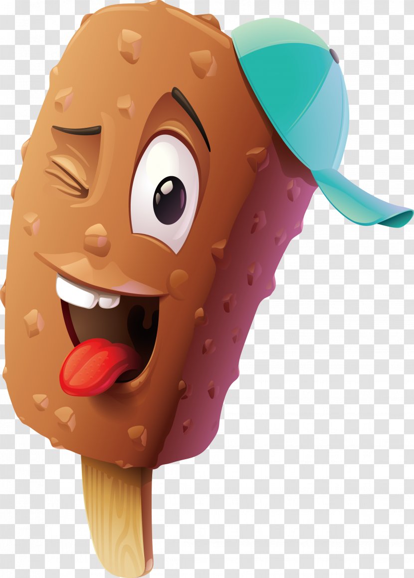 Ice Cream Pop - Art - Smiling Transparent PNG