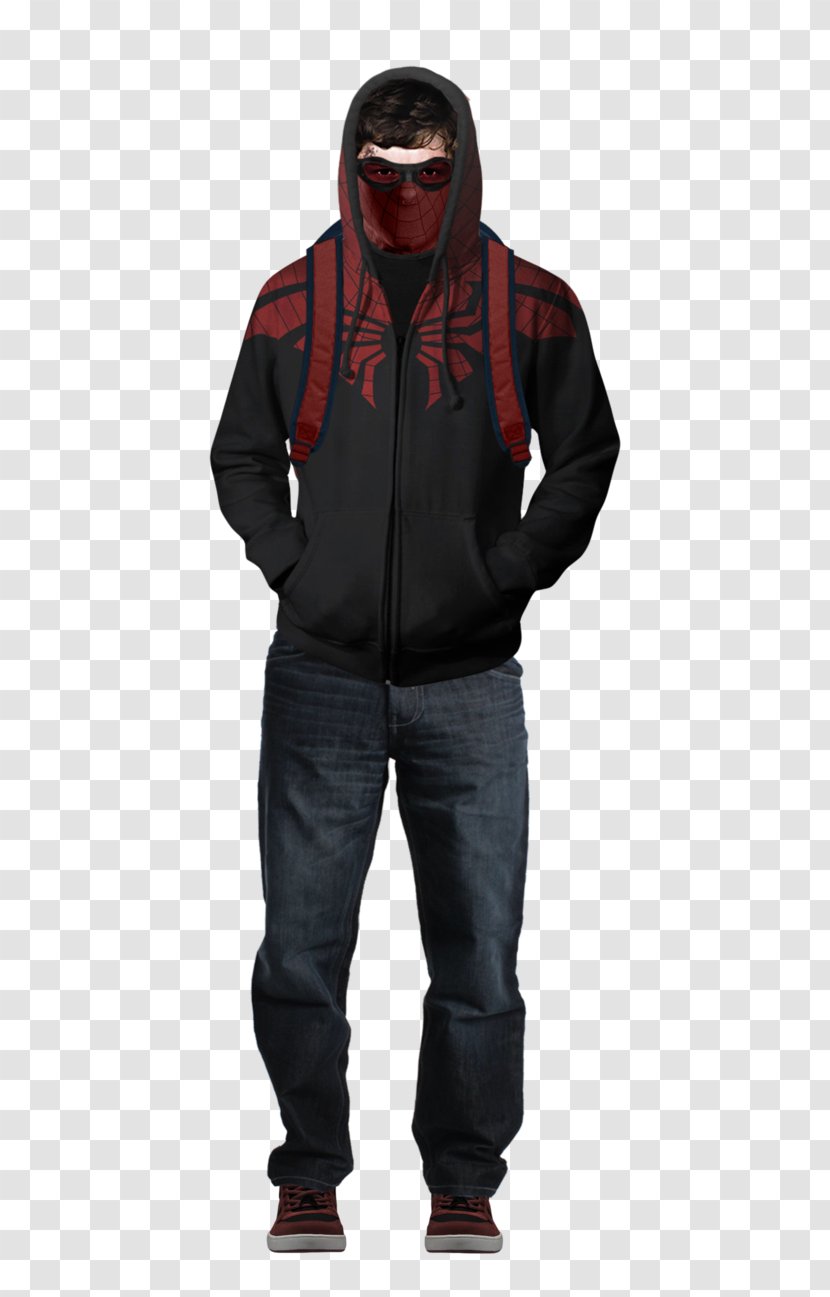Spider-Man Hoodie Symbiote Jacket Suit - Comic Book - Masquerade Transparent PNG