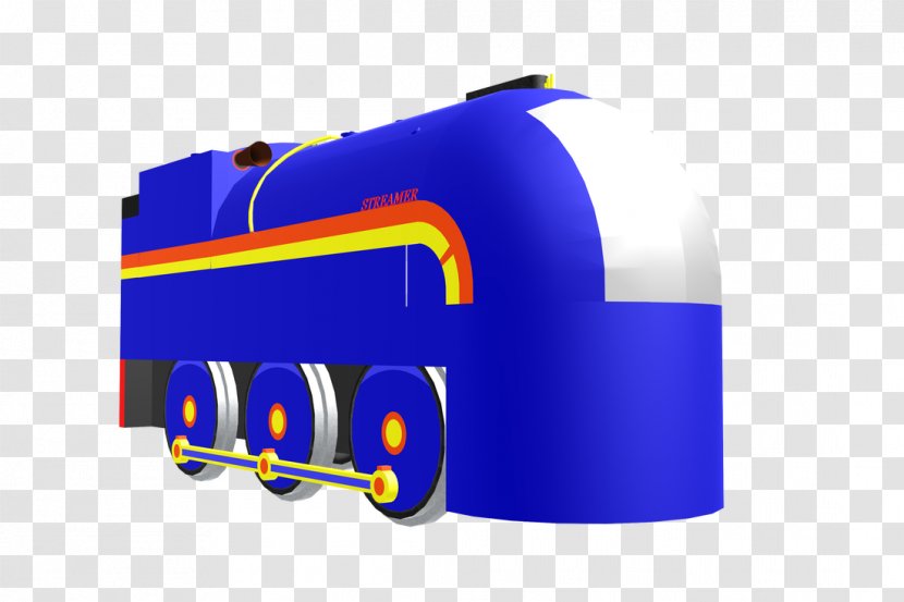 Rail Transport Featheringham Realty Inc Cobalt Blue Cab Forward - True - Streamer Transparent PNG