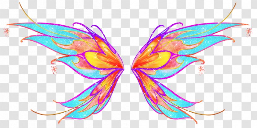 Bloom Flora Stella Roxy Musa - Butterfly - Flame Wings Transparent PNG