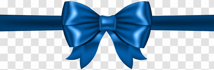 Ribbon Clip Art - Color - Blue Bow Transparent PNG