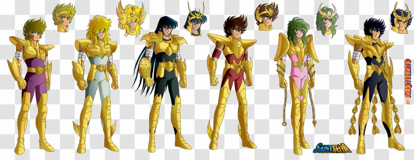 Pegasus Seiya Cygnus Hyoga Phoenix Ikki Aries Shion Leo Aiolia - Character - Pharaons Gold Transparent PNG