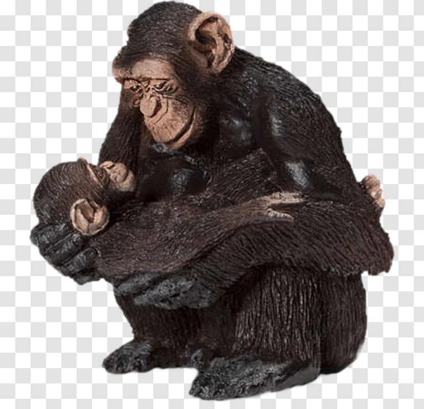 Chimpanzee Schleich Animal Figurine Action & Toy Figures Transparent PNG
